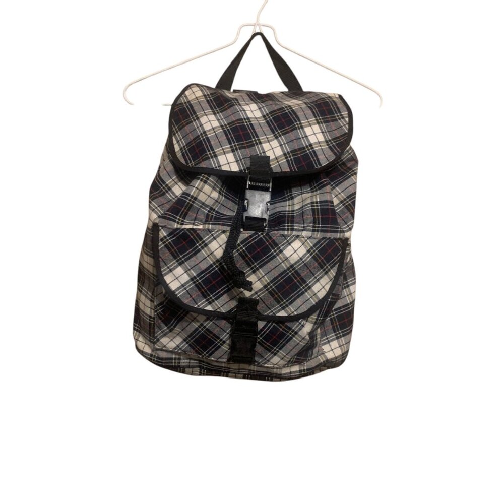 Authentic Private School Catholic Plaid Large Backpack Made in the‎ USA